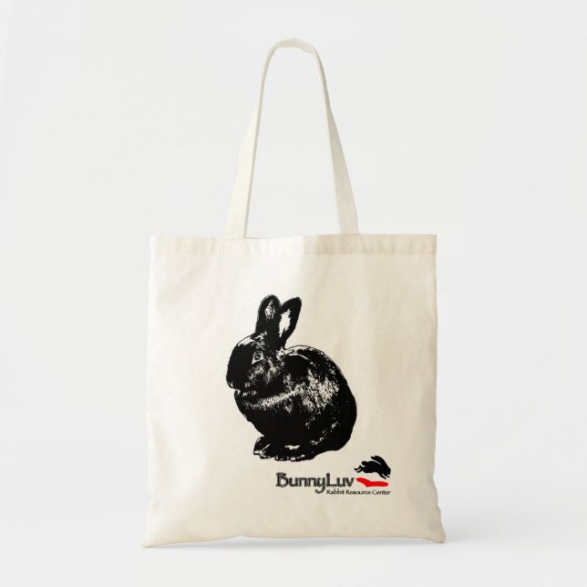 Bolsa Tote Sacola de BunnyLuv que caracteriza Ophelia (Frente)