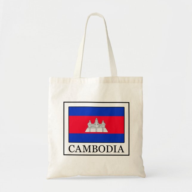 Bolsa Tote Sacola de Cambodia (Frente)