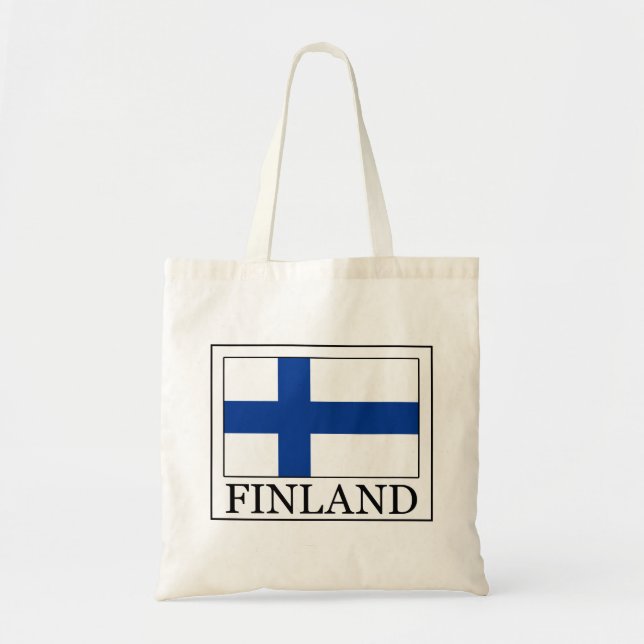 Bolsa Tote Sacola de Finlandia (Frente)