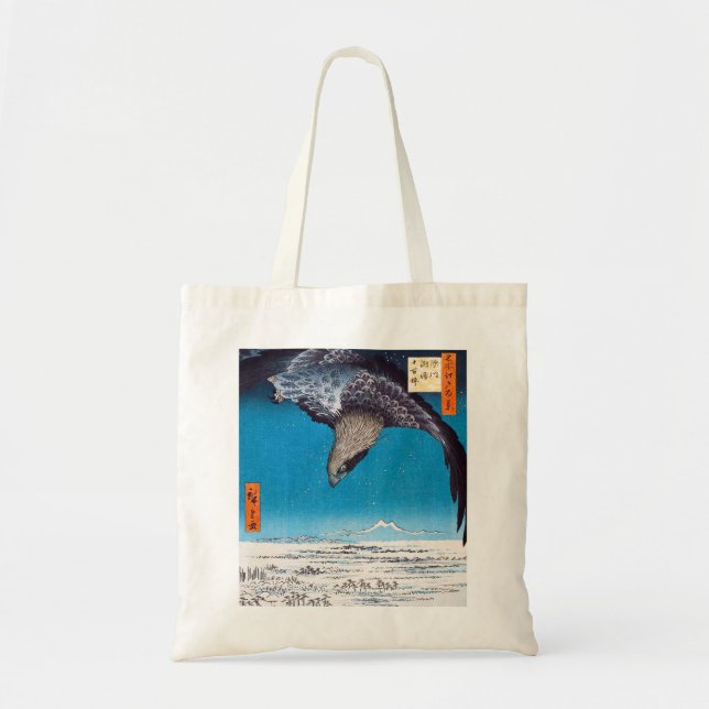 Bolsa Tote Sacola de Hiroshige Eagle (Frente)