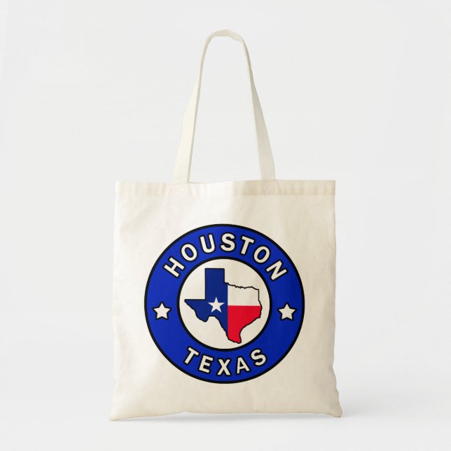 Bolsa Tote Sacola de Houston Texas (Frente)