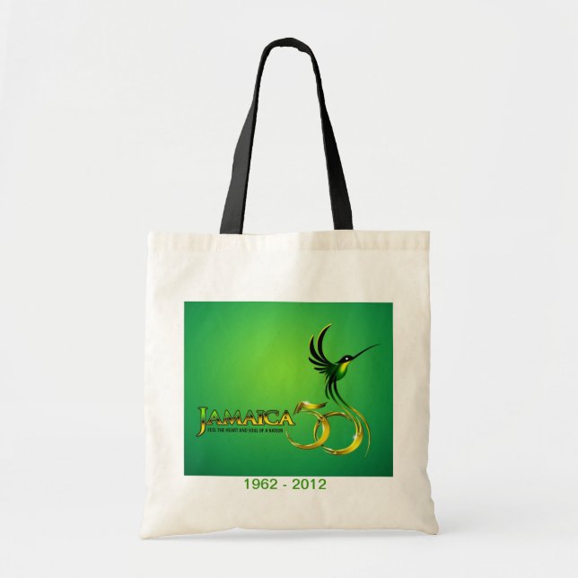 Bolsa Tote Sacola de Jamaica 50th (Frente)