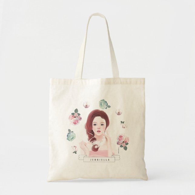 Bolsa Tote Sacola de Jennie da flora (Frente)