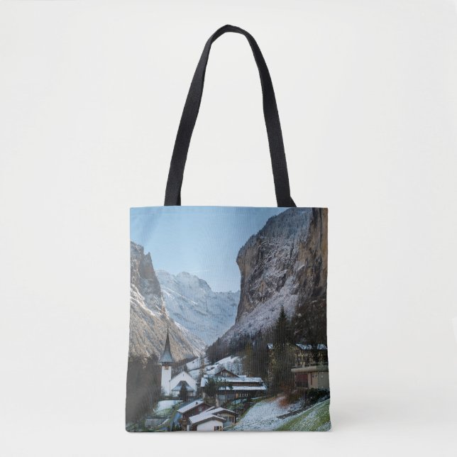 Bolsa Tote Sacola de Lauterbrunnen (Frente)
