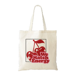 Bolsa Tote Sacola de mão estampada de cereja