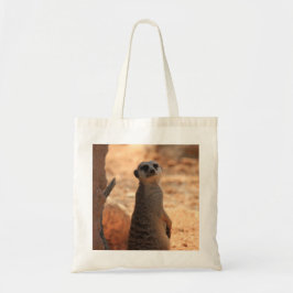 Bolsa Tote Sacola de Meerkat do peekaboo, bebês do jardim