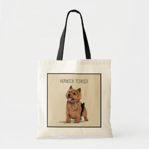 Bolsa Tote Sacola de Norwich Terrier