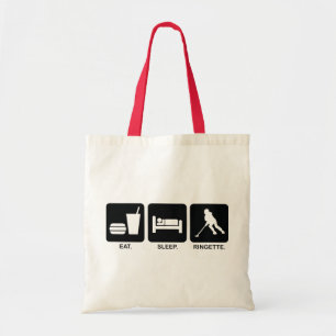 Bolsa Tote Sacola de Ringette do sono de Ringette "coma"