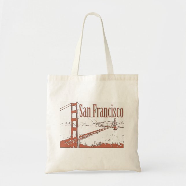 BOLSA TOTE SACOLA DE SAN FRANCISCO (Frente)