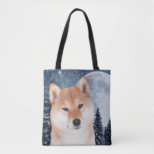 Bolsa Tote Sacola de Shiba Inu