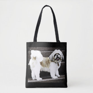 Bolsa Tote Sacola de Shih Tzu