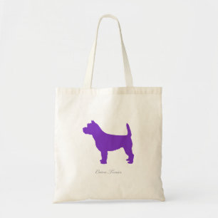 Bolsa Tote Sacola de Terrier de monte de pedras (silhueta