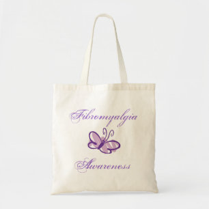 Bolsa Tote Sacola de Totebag da borboleta da consciência da