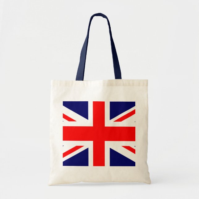 Bolsa Tote Sacola de Union Jack (Frente)