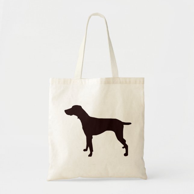 Bolsa Tote Sacola de Weimaraner (Frente)