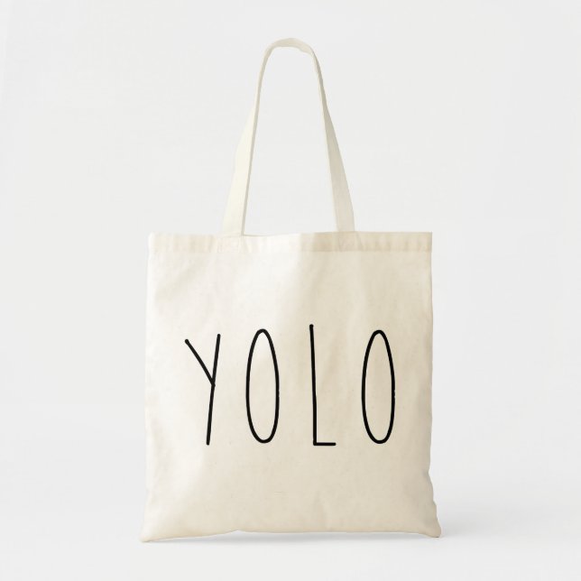 Bolsa Tote Sacola de YOLO (Frente)