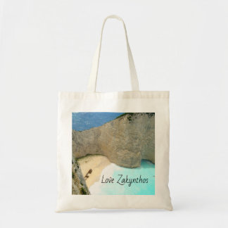 Bolsa Tote Sacola de Zakynthos (o shipwreck) com motivo