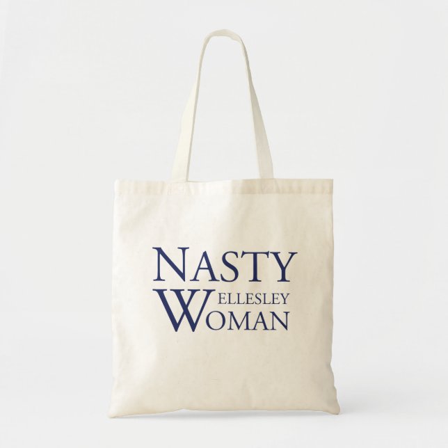 Bolsa Tote Sacola desagradável da mulher de Wellesley (Frente)