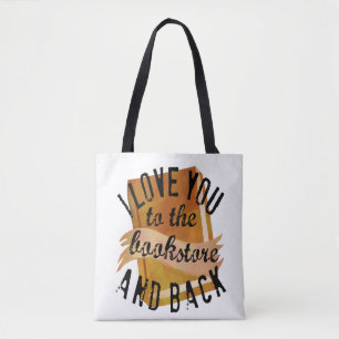 Bolsa Tote Sacola do amante de livro, lendo o saco do