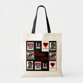 Bolsa Tote sacola do amor do zombi