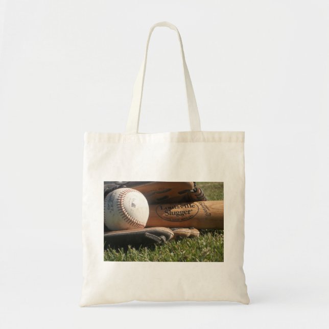 Bolsa Tote sacola do basebol (Frente)