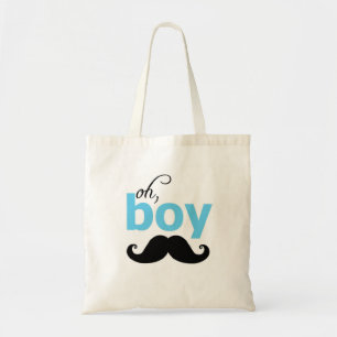 Bolsa Tote Sacola do bigode do azul oh