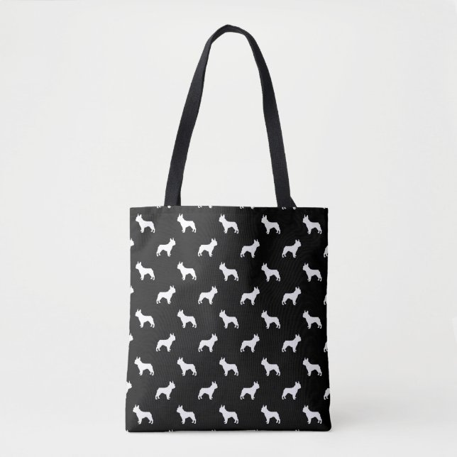 Bolsa Tote Sacola do buldogue francês (Frente)