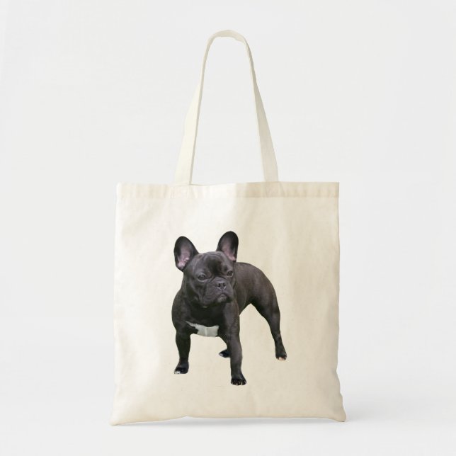 Bolsa Tote Sacola do buldogue francês (Frente)