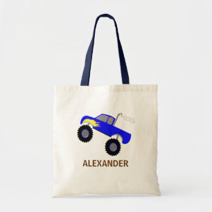BOLSA TOTE SACOLA DO CAMINHÃO DAS CANVAS DO MONSTER TRUCK