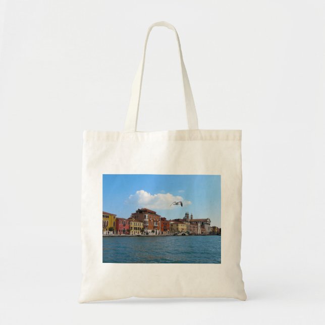 Bolsa Tote Sacola do canal grande de Veneza (Frente)