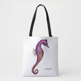 Bolsa Tote sacola do cavalo marinho