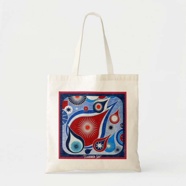 Bolsa Tote Sacola do céu da lágrima (Frente)