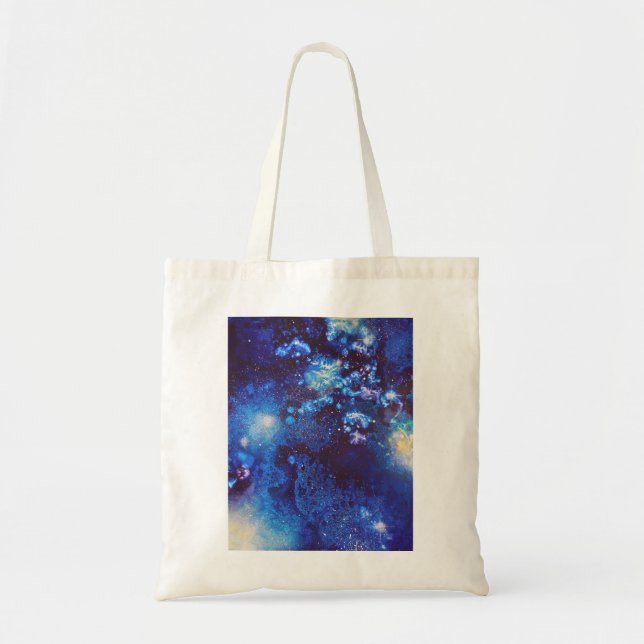 Bolsa Tote Sacola do céu nocturno (Frente)