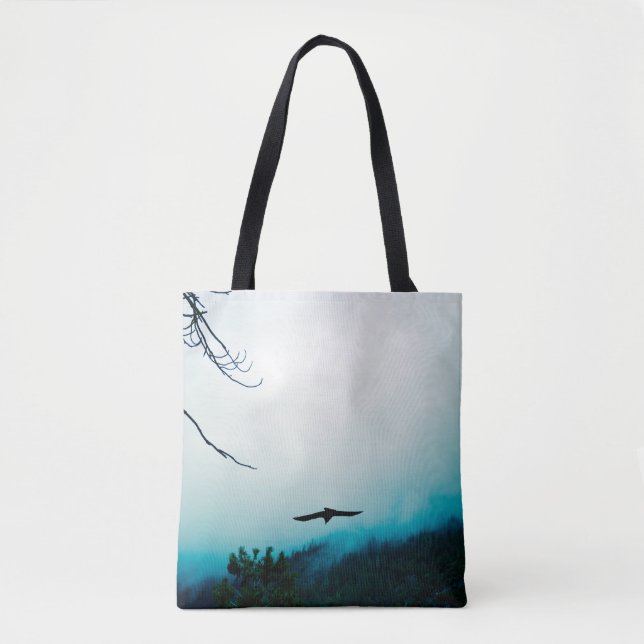 Bolsa Tote Sacola do corvo (Frente)