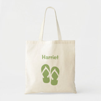 Bolsa Tote Sacola do costume do verde do verão do falhanço de
