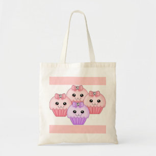 Bolsa Tote Sacola do cupcake