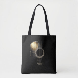 Bolsa Tote Sacola do "destaque" da guitarra acústica