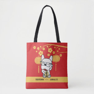 Bolsa Tote Sacola do dinheiro do rubi