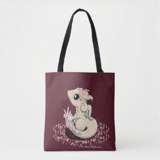 Bolsa Tote Sacola do dragão de Sakura