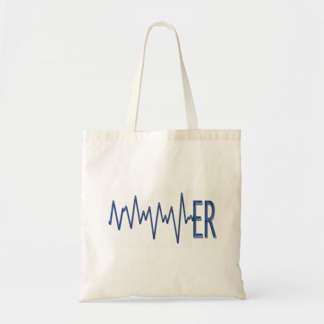 Bolsa Tote Sacola do ER EKG (Frente)
