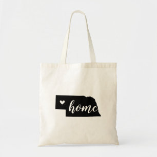 Bolsa Tote Sacola do estado de origem de Nebraska