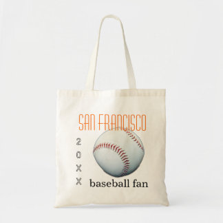 Bolsa Tote Sacola do fã de basebol de San Francisco
