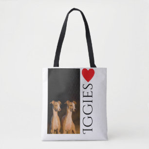 Bolsa Tote Sacola do galgo italiano