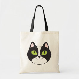 Bolsa Tote Sacola do gato do smoking