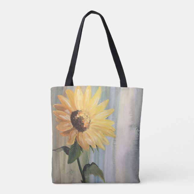 Bolsa Tote Sacola do girassol (Verso)
