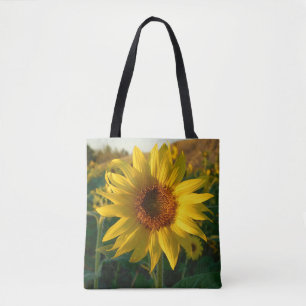 Bolsa Tote Sacola do girassol do verão