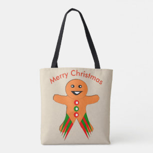 Bolsa Tote Sacola do homem de pão-de-espécie da festa de