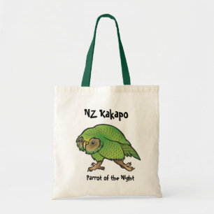 Bolsa Tote Sacola do Kakapo de NZ