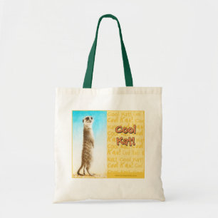 Bolsa Tote "Sacola do Kat legal" Meerkat