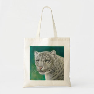 Bolsa Tote Sacola do leopardo de neve